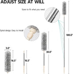 Microfiber Duster – 100-Inch Extendable Handle | Bendable Head for Ceiling Fans & High Places