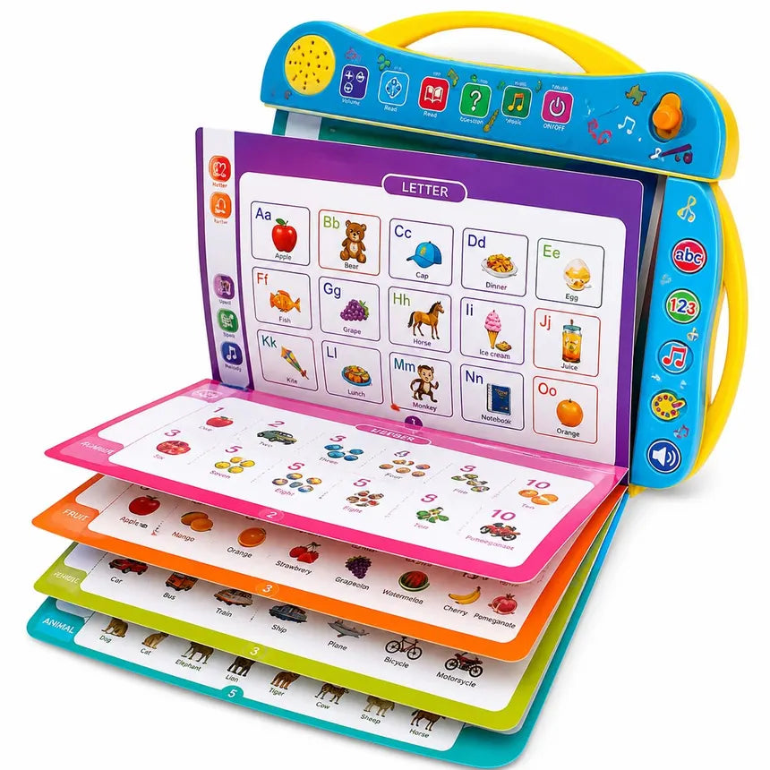 Interactive Sound Book for Kids – Early Learning Educational Book with Sounds | Ages 2–6 Years