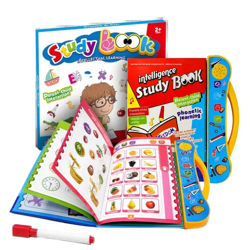 Interactive Sound Book for Kids – Early Learning Educational Book with Sounds | Ages 2–6 Years