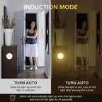 Motion Sensor LED Night Light (Pack of 2) | USB Rechargeable Wireless Light for Wardrobe, Stairs & Bedroom